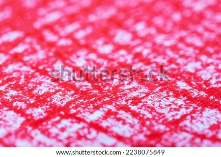 Image for background painted red on white paper background