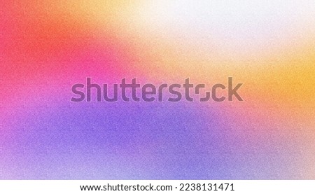 gradient blurred colorful with grain noise effect background, for art product design, social media, trendy,vintage,brochure,banner Royalty-Free Stock Photo #2238131471