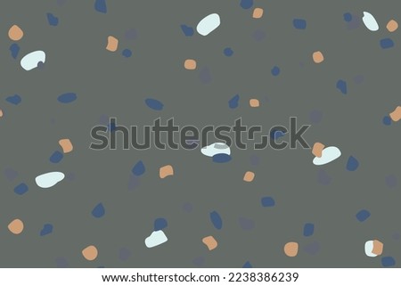 Black Spot Polkadot. Abstract Random Fun. Small Cool Bubble. Explosion Color Pattern. Happy Background. Blue Modern Round. Pastel Polka Dot. Carnaval Eps Texture. Seamless Holiday Drop. Vector Dot.