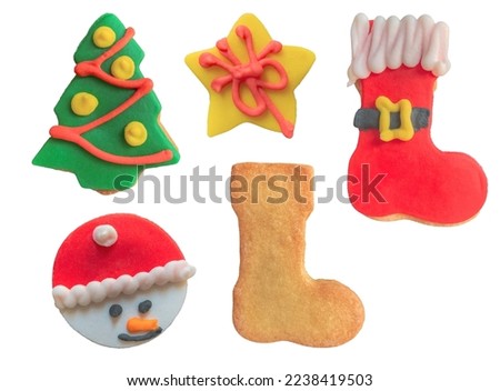 New Year's Eve and Christmas biscuit set
