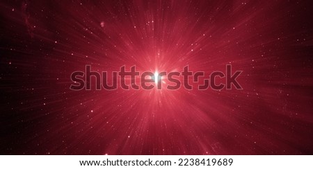 Star Trek. Space travel at the speed of light. Abstract background. Elements of this image furnished by NASA. Royalty-Free Stock Photo #2238419689