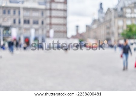 Blurred background of street image