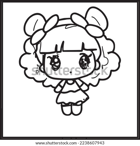 Chibi Coloring Pages For Kids
