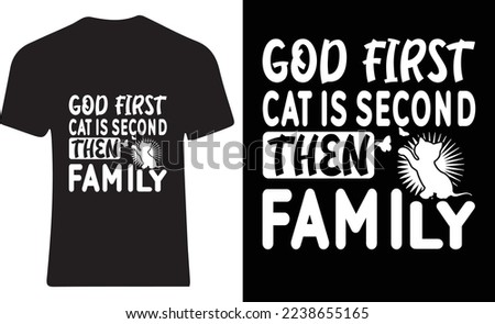 cat t shirt design print template for cats lover