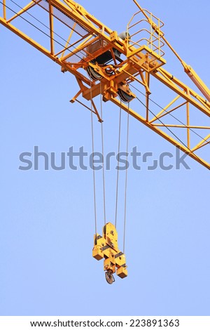 Hoist trolley Mechanism of Tower Crane