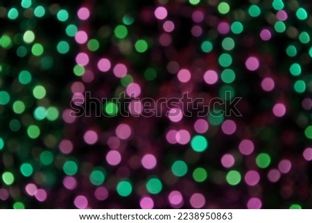 Abstract Blur Background Purple and Green Bokeh Background