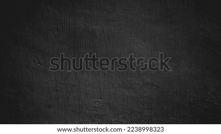 Texture black cement concrete wall abstract background