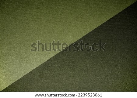 Brown green abstract background for design. Geometric shape. Triangles. Diagonal. Olive color. Combination of light and dark shades. Colorful. Matte. Minimal. Royalty-Free Stock Photo #2239523061
