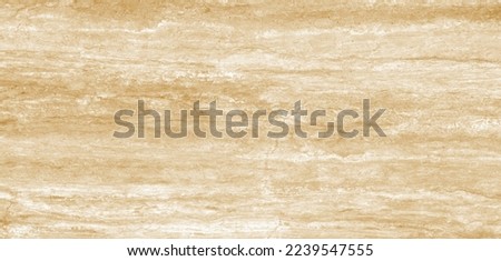 Travertine marble texture background for ceramic tiles, Light Yellow Marble.
