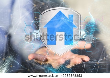 Model of the house and digital iot