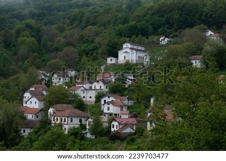 Village Papradiste (Caska) in Macedonia