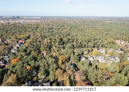 Drone pictures of the neighborhood Kerckebosch in the town of Zeist in the province of Utrecht! 