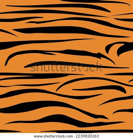 seamless tiger pattern tile paper