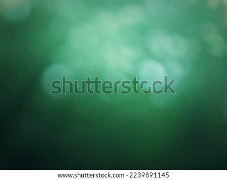 Dark green abstract background bokeh