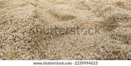 a pile of soft white sand on Indrayanti beach, Yogyakarta