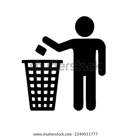 Waste is the result of human activities and natural processes that have no economic value Royalty-Free Stock Photo #2240011777