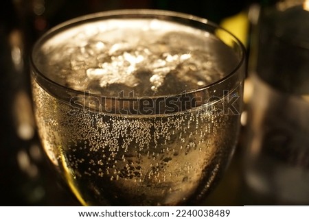 Picture of a glass full of alcohol