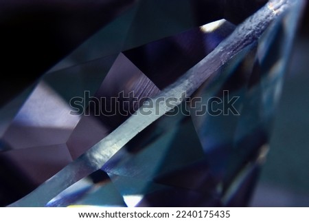 Big diamond, close up shot see the shine Royalty-Free Stock Photo #2240175435