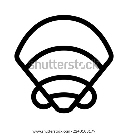 shell icon or logo isolated sign symbol vector illustration - high quality black style vector icons
