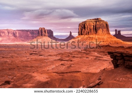 Monument Valley Navajo Tribal Park photos on a road trip Royalty-Free Stock Photo #2240228655