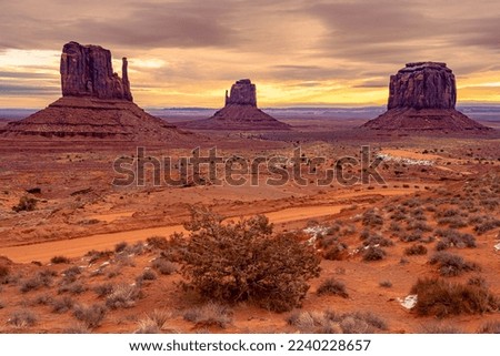 Monument Valley Navajo Tribal Park photos on a road trip Royalty-Free Stock Photo #2240228657