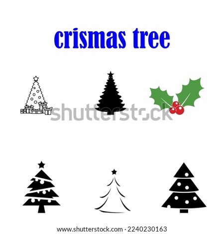 Crismas tree icon design for your company.crismas tree icon sign signifier. eps 10.crismas tree icon sign signifier - vector. spruce logo design, x mas tree,