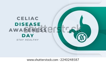 Happy National Celiac Disease Awareness Day Celebration Vector Design Illustration for Background, Poster, Banner, Advertising, Greeting Card