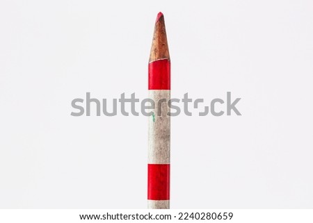 a pencil in a white background