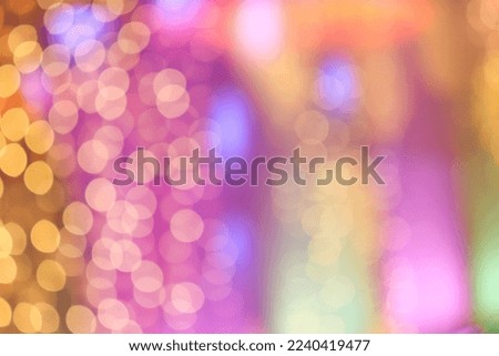 Abstract bokeh light images for the background