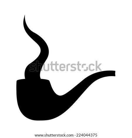 Pipe design over white background, vector illustration