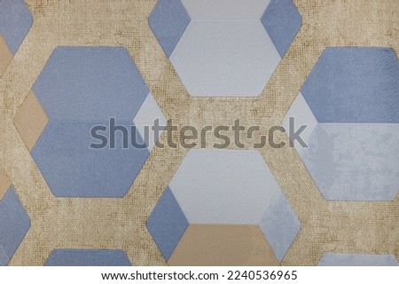 Wallcovering background pattern with geometric ornament. Seamless pattern, texture