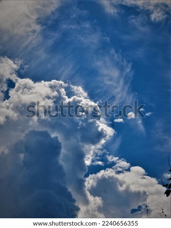 clouds sky background pattern blue beautiful drawing skies floating Abstractness Beautiful nature summer Overcast environment