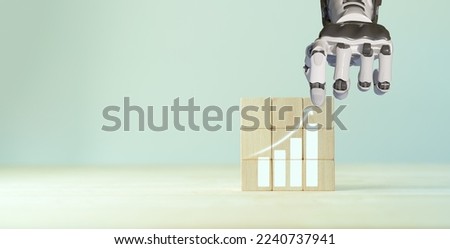 Achieving exponential growth through digital transformation concept. Increasing arrow, the exponential curve of progress in business performance. Investing digital tools, transformative technologies. Royalty-Free Stock Photo #2240737941