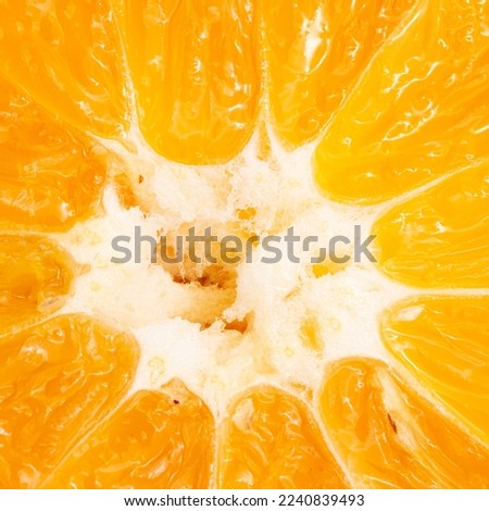 Orange texture as a background. A close shot of a orange. Macro photo. Orange. Close-up