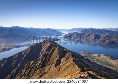 Summit view from New Zealand's Roys Peak