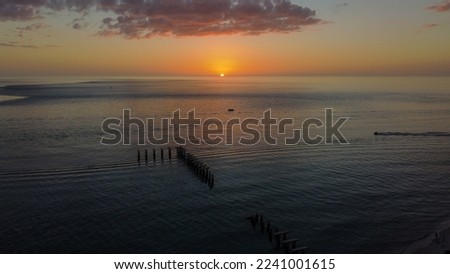 Sunset at Gasparilla Island State Park on Boca Grande, FL. 