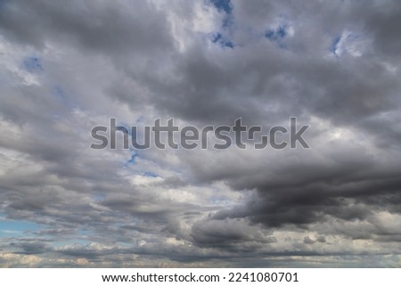 Cloudy sky background overlay. Ideal for sky replacement.
