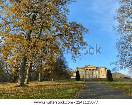 autumn in the Roundhay park, Leeds, Great Britain, UK