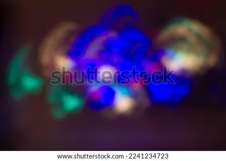 Surreal abstract background. neon light, planetary movement. Abstract kaleidoscope for design.