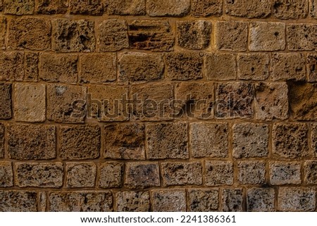 old brick wall background close up