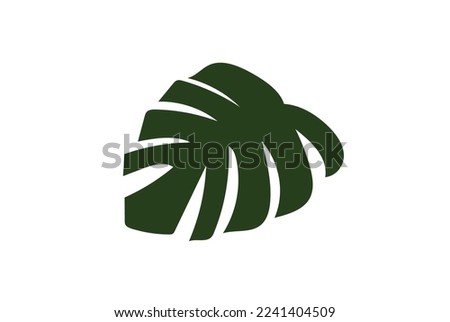 Cartoon flat houseplants for interior home or office decoration, green garden floral collection icons isolated on white background