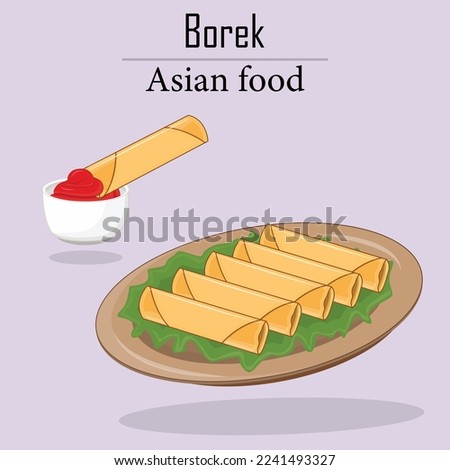 
drawing and vector of international cuisine
