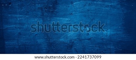 Blue Texture cement concrete wall abstract background