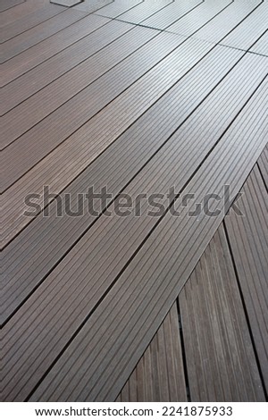 brown wooden floor in outdoor area