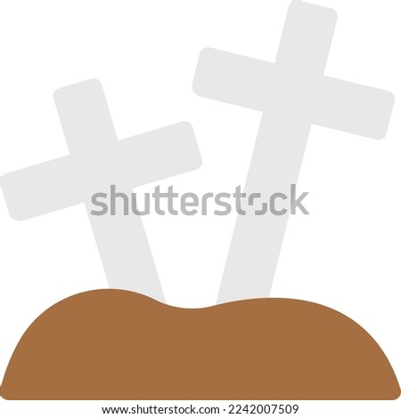 cross Vector illustration on a transparent background. Premium quality symmbols. Line Color vector icons for concept and graphic design.