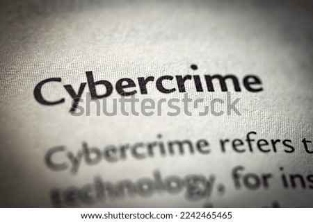 Cybercrime written in business ethics law textbook