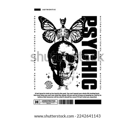 skull illustration with pixel style and retro poster t shirt design, vector graphic, typographic poster or tshirts street wear and Urban style