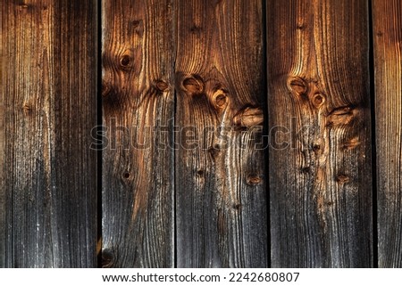 Wooden texture - mountain chalet wall in Swiss Alps