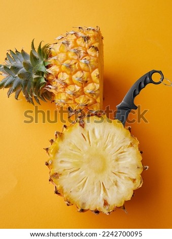 Bit unusual pictures of fruits Royalty-Free Stock Photo #2242700095