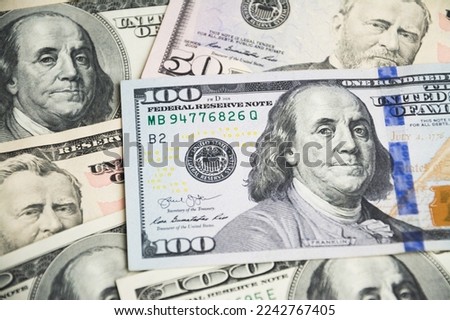 Close dollar bills background stock photo for you